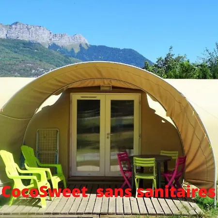 Camping Le Verger Fleuri Campingplads Lathuile